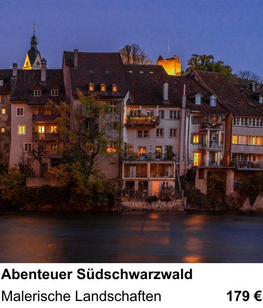 Naturnaher Foto-Workshop mit dem Thema Abenteuer Südschwarzwald: Malerische Landschaften