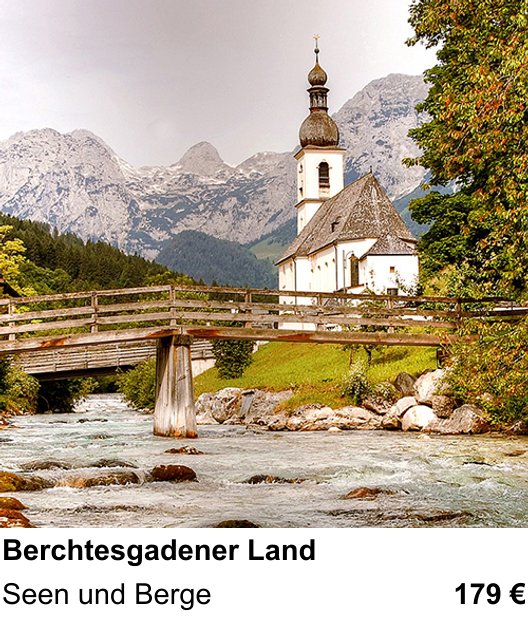 Naturnaher Foto-Workshop mit dem Thema Berchtesgadener Land: Seen und Berge