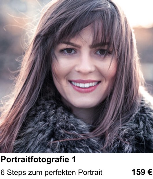 Im Fotoworkshop in Hamburg: Portrait-Grundkurs Teil 1